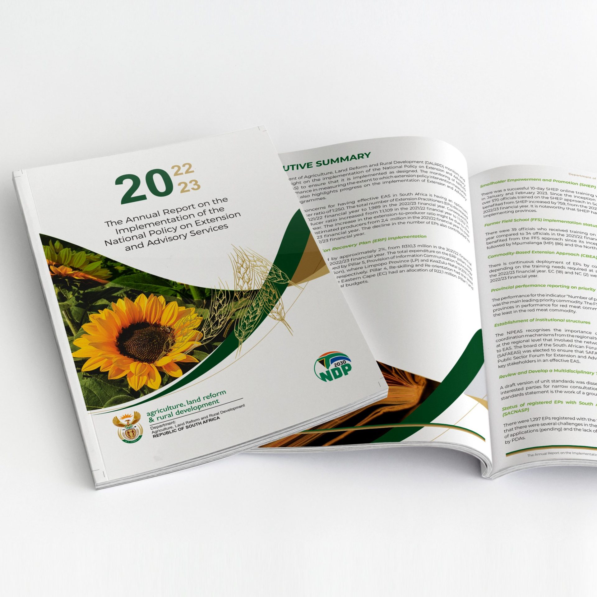 Agriculture, Land Reform and Rural Development  Annual Report